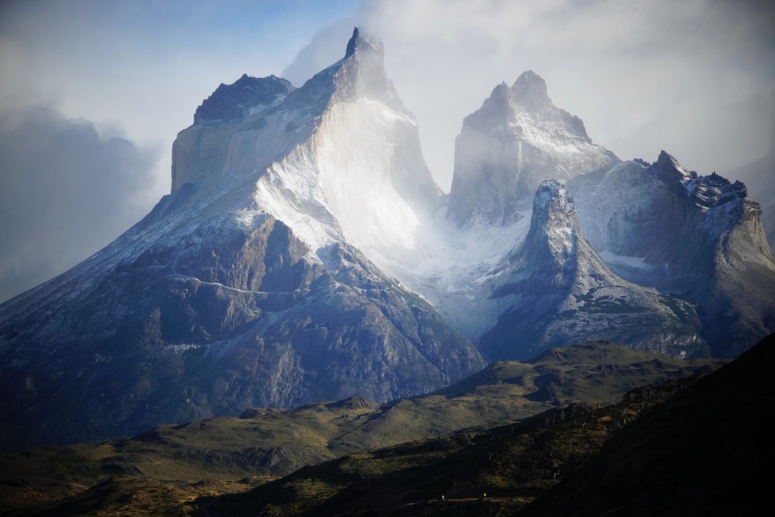 Los Cuernos in Torres del Paine National Park (by Susan Stone)